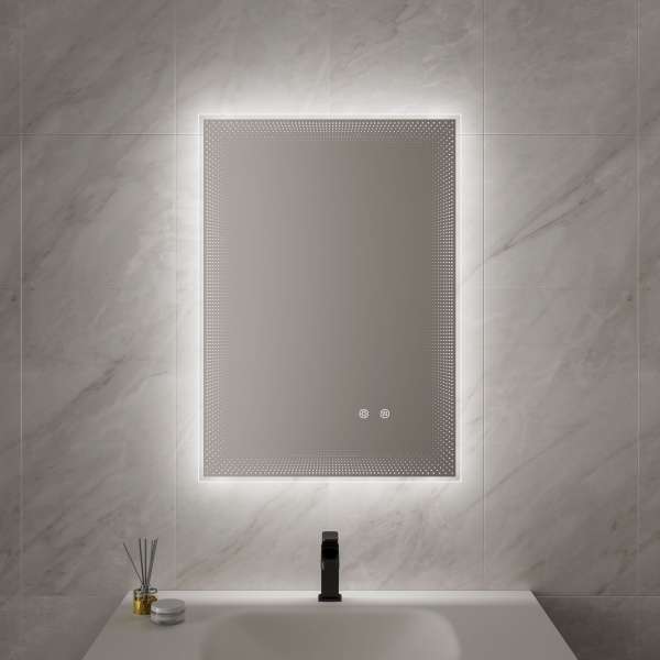 Frameless LED Bathroom Mirror