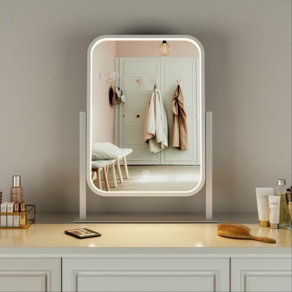 LED Desktop Vanity Mirror